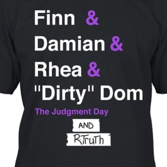 R Truth WWE The Judgment Day Wrestling Graphic Tee Pro Wrestling Fan T-Shirt 90 - Picture 2 of 5